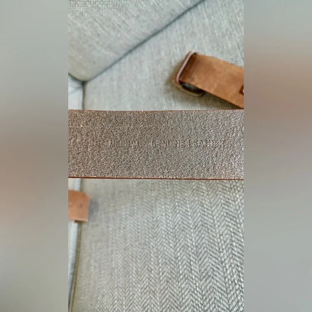 Charter Club Genuine Leather Belt Women’s Size M
